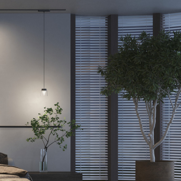 Магнитный трековый светильник Denkirs AIR HANG DK5377-BK