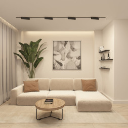 Светодиодный трековый светильник Denkirs Edder DK6444-BK