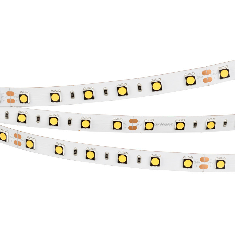 Лента Arlight RT-B60-10mm 5060 021421(2) 72W 24V 870lm белый (теплый) IP20