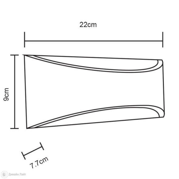Уличный настенный светильник ARTE Lamp DINO A8288AL-1WH