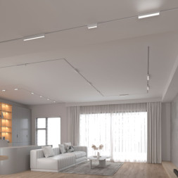 Магнитный трековый светильник Elektrostandard Slim Magnetic 12W 4200KAlter б