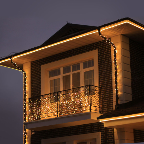 Гибкий неон Elektrostandard Гибкий неон LS001 220V 9.6W 120Led 2835 IP67 3300K