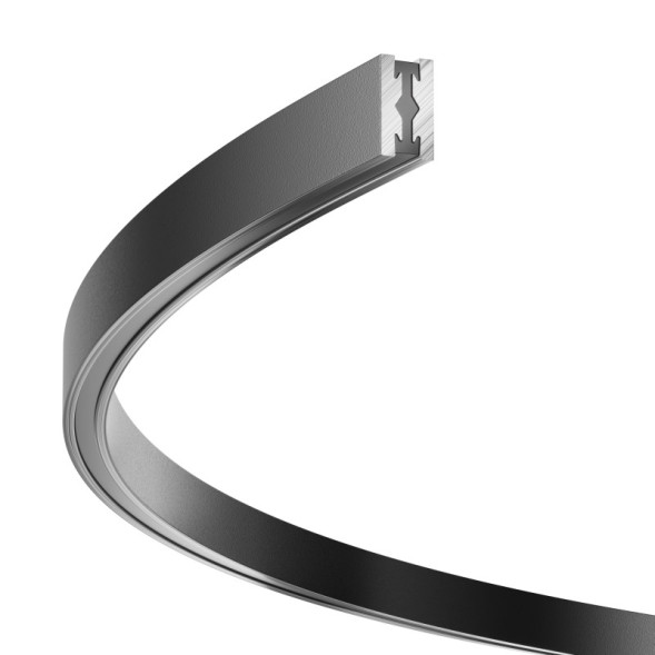Трековый магнитный шинопровод Maytoni Technical TRX154-2SR-D1200-B Magnetic trаck system Flarity черный
