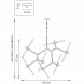 Подвесная люстра Lightstar Struttura 742147
