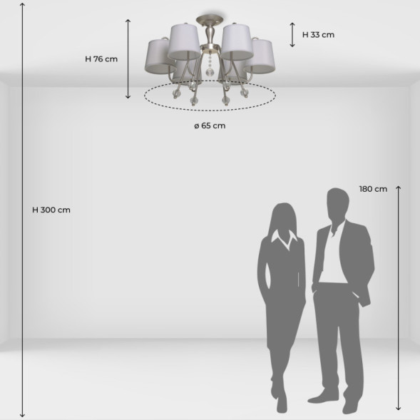 Подвесная люстра MW-Light Вега 329012406