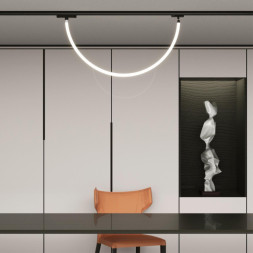 Адаптер Novotech Track Black двухжильный 359126