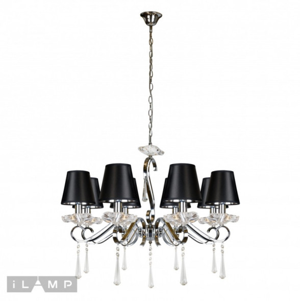 Подвесная люстра iLamp STELLA RM1684/8CR
