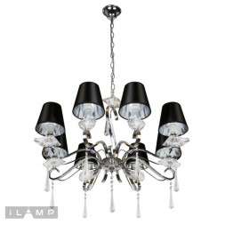Подвесная люстра iLamp STELLA RM1684/8CR