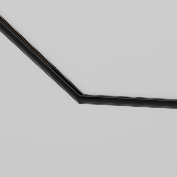 Коннектор для шинопровода Maytoni Technical Magnetic track system Exility встраиваемый ГКЛ 12.5 черный TRA034CLO-42.12B