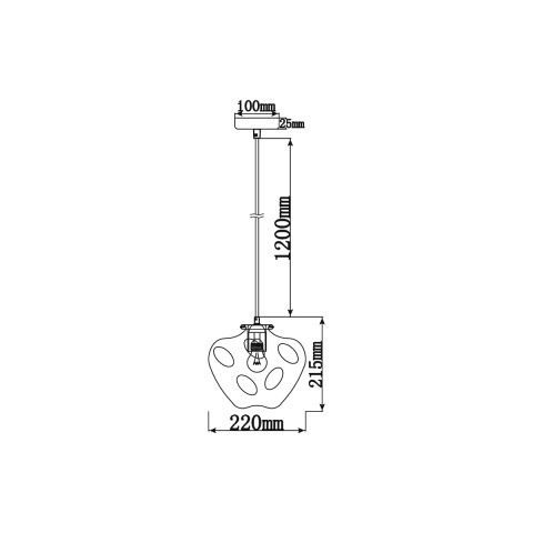 Подвесной светильник Vele Luce Alieno 255 VL5354P31