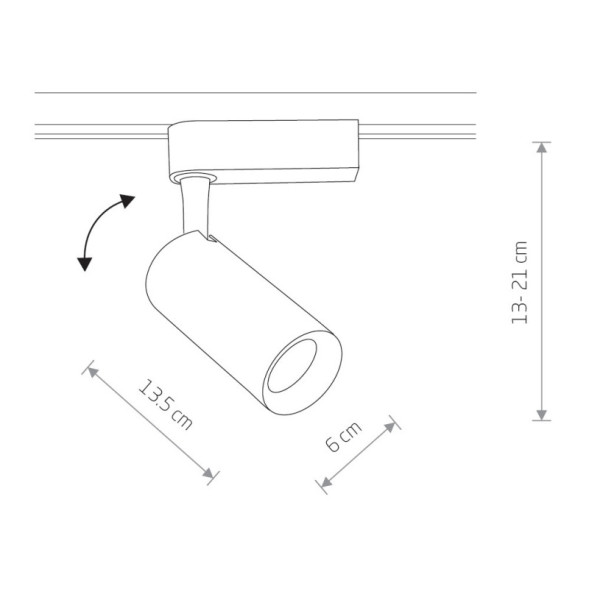 Светодиодный трековый светильник Nowodvorski PROFILE IRIS 9006