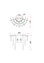 Бра Freya PORTO FR5104WL-02N