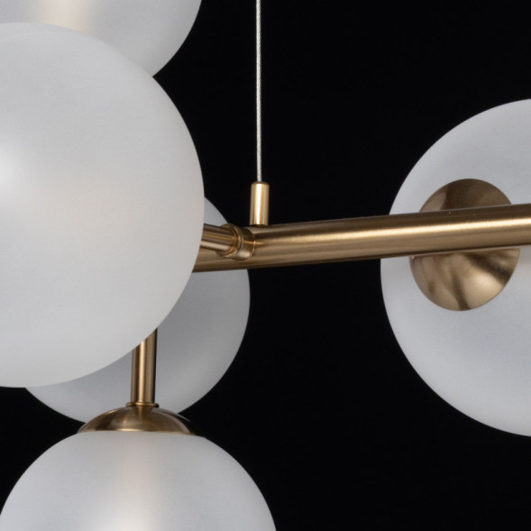 Люстра на штанге DeMarkt Оливия 306015207