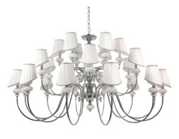 Подвесная люстра Crystal Lux Alma ALMA WHITE SP-PL12+6+6