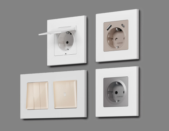 Рамка Ambrella Volt AF250123 ALFA Qubi