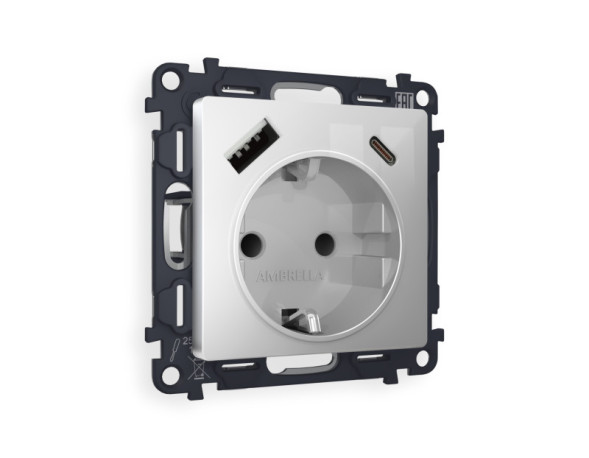 Розетка Ambrella Volt MA410010 ALFA QUANT