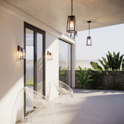 Уличный настенный светильник Elektrostandard Germes D (GL 1015D)