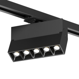 Светодиодный трековый светильник Denkirs Edder DK6446-BK