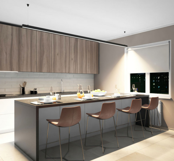 Линейный светильник Denkirs Hals DK9304-BK