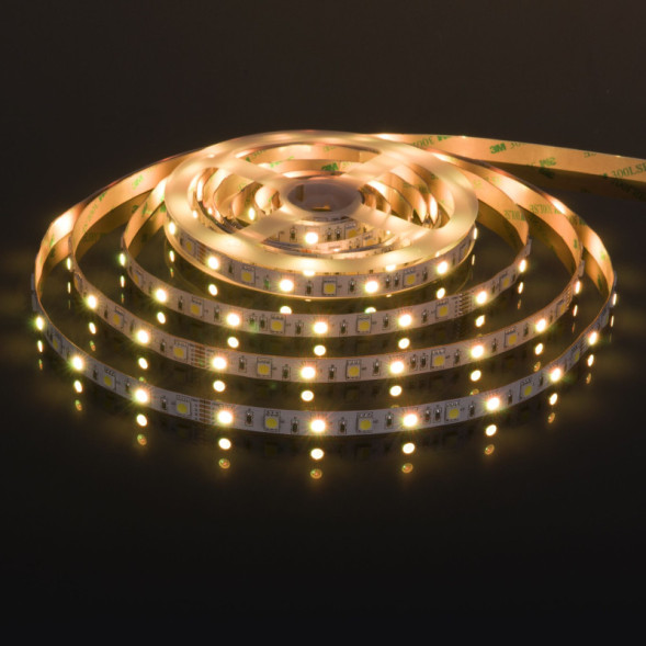 Лента Elektrostandard 60Led 14,4W IP20 RGB 6500K 0W 24V RGB+белый IP20