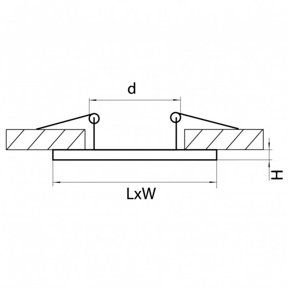 Рамка декоративная Lightstar INTERO 16 217517