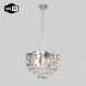 Каскадная люстра Eurosvet Lianna 10123/6 хром/прозрачный хрусталь Strotskis Smart (