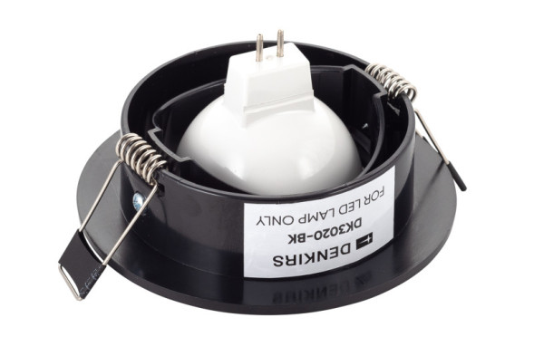 Встраиваемый точечный светильник Denkirs Billum DK3020-BK