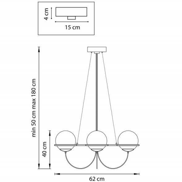 Подвесная люстра Lightstar GLOBO 803267