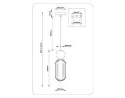 Подвесной светильник Ambrella Light LH53101 HIGH LIGHT