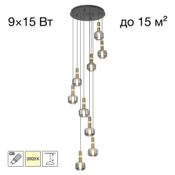 Каскадная люстра CL249031 Citilux LASS