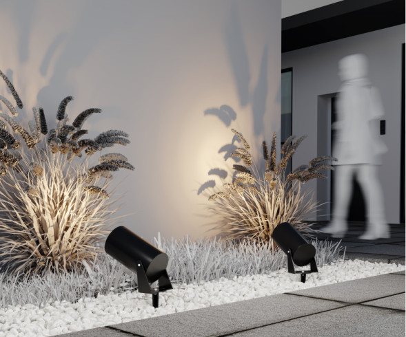 Уличный грунтовый светильник Maytoni BERN O050FL-L30GF3K