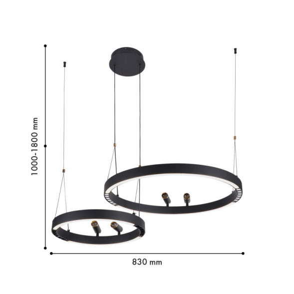 Каскадная люстра F-Promo Slinga 4474-2P