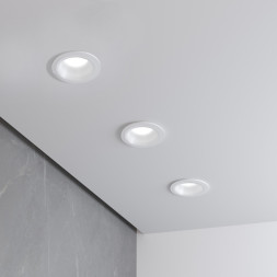 Встраиваемый точечный светильник Elektrostandard 25010/01 GU10 белый