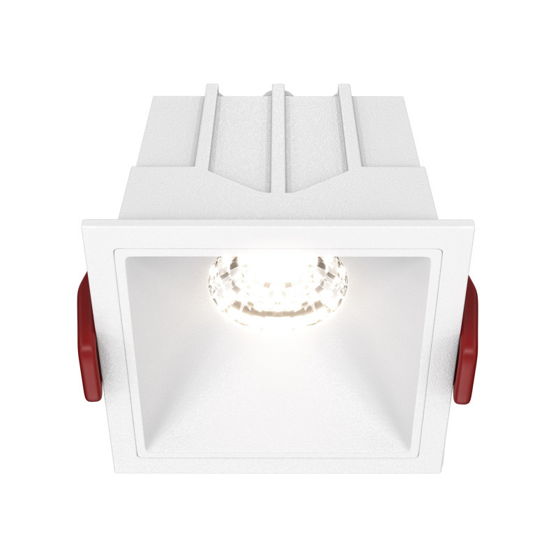 Встраиваемый точечный светильник Maytoni Technical Alfa LED DL043-01-10W4K-SQ-W