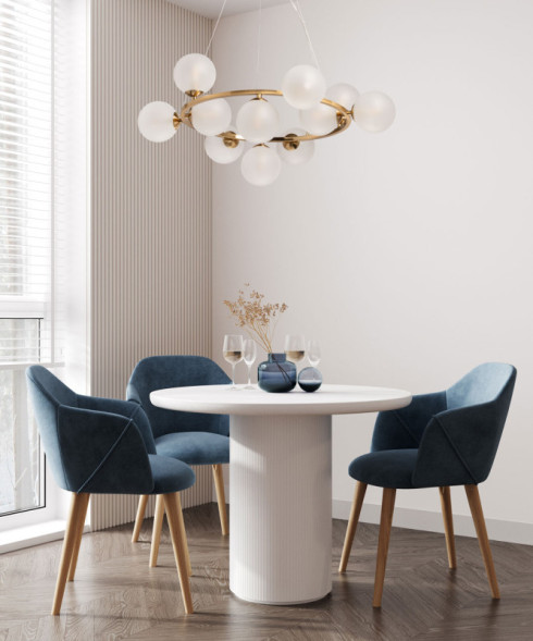 Подвесная люстра DeMarkt Оливия 306015311