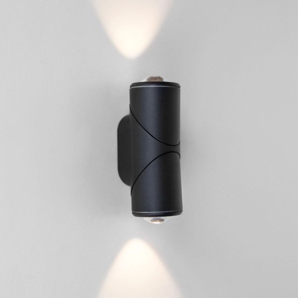 Уличный настенный светильник Elektrostandard GIRA D LED (35127/D) черный