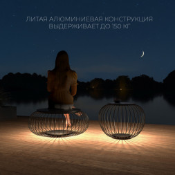 Садово-парковый светильник Elektrostandard Firenze (35178/F) черный