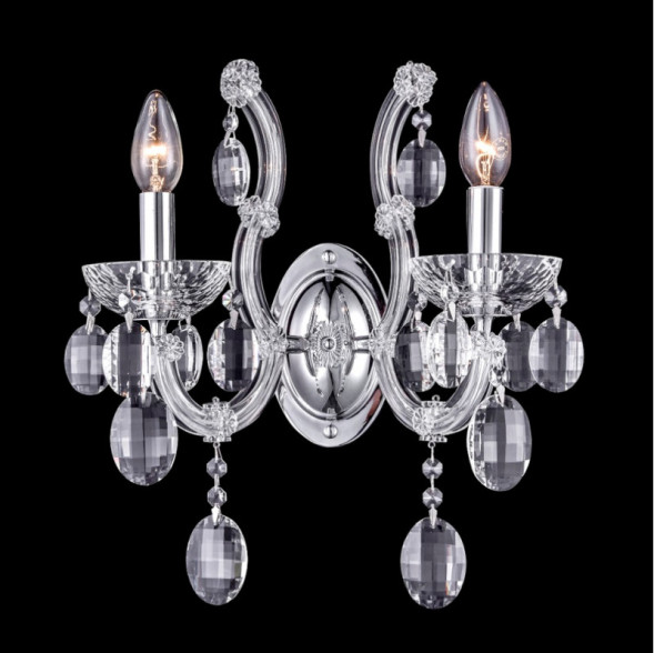 Бра Crystal Lux HOLLYWOOD HOLLYWOOD AP2 CHROME