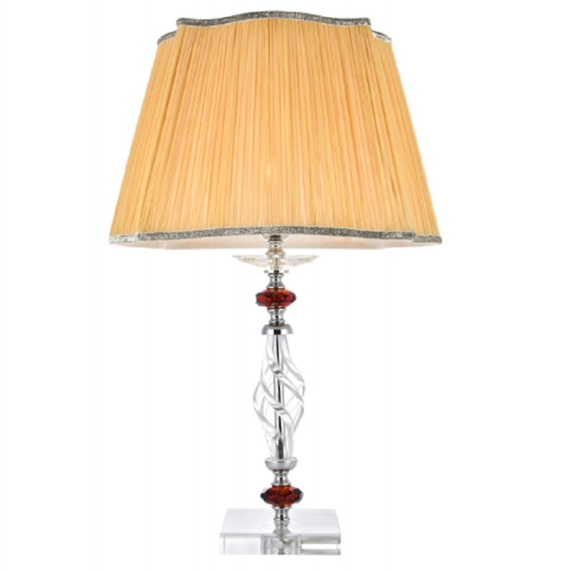 Настольная лампа Crystal Lux Catarina CATARINA LG1 GOLD/TRANSPARENT-COGNAC