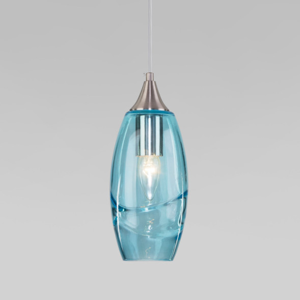 Подвесной светильник Eurosvet LOTUS 50222/1 голубой