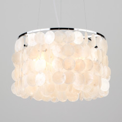 Подвесная люстра Eurosvet Sandra 60005/3 хром/перламутр