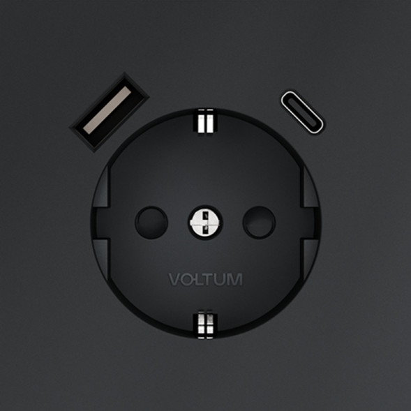 Комбинированная розетка VOLTUM VLS040507