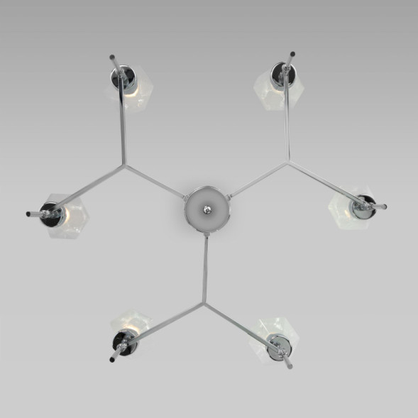 Люстра на штанге Eurosvet Prism 60143/6 хром