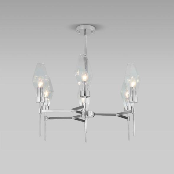 Люстра на штанге Eurosvet Prism 60143/6 хром
