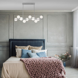 Люстра на штанге Eurosvet Monica 90173/10 хром