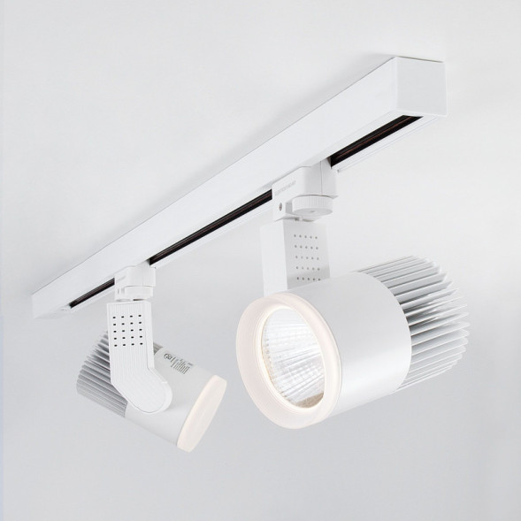 Светодиодный трековый светильник Elektrostandard Accord Белый 30W 4200K (LTB43) трехфазный