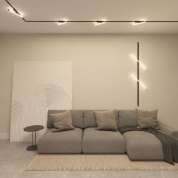 Светодиодный трековый светильник Denkirs Strom DK6448-BK