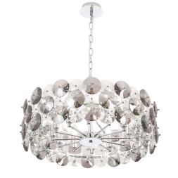 Подвесная люстра Crystal Lux CRYSTAL CRYSTAL SP12 CHROME
