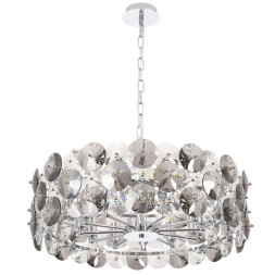 Подвесная люстра Crystal Lux CRYSTAL CRYSTAL SP12 CHROME