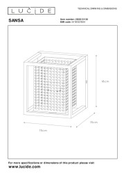 Бра LUCIDE SANSA 21222/01/30